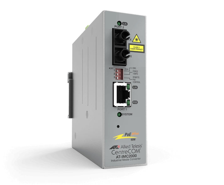 Allied Telesis AT-IMC2000TP/SC-980 network media converter 1000 Mbit/s 850 nm Multi-mode Grey