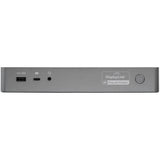 StarTech.com Universal Laptop Docking Station, Hybrid USB-C & USB-A Dock, Dual 4K DP & HDMI, 60W PD, Mac / Windows / Chrome OS, 4x USB 5Gbps Hub, GbE