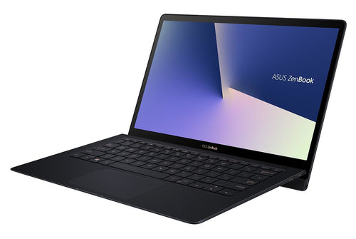ASUS Zenbook S UX391FA-XH74T laptop Intel® Core™ i7 i7-8565U 33.8 cm (13.3") Touchscreen 4K Ultra HD 16 GB LPDDR3-SDRAM 512 GB SSD Wi-Fi 5 (802.11ac) Windows 10 Blue