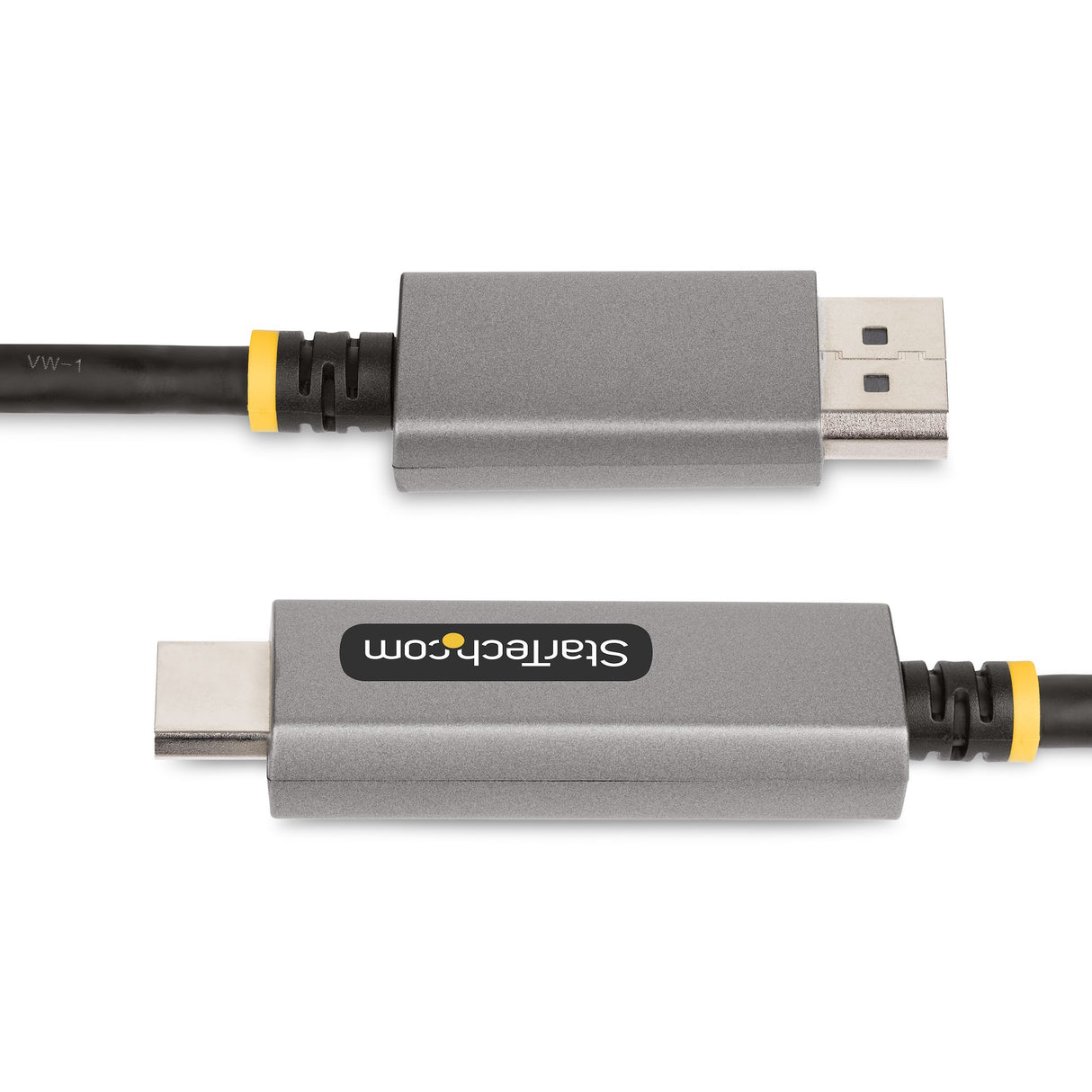 StarTech.com 6.6ft (2m) DisplayPort to HDMI Adapter Cable, 8K 60Hz, 4K 144Hz, HDR10, DP 1.4 to HDMI 2.1 Active Video Converter, DisplayPort Desktop to HDMI Monitor, M/M - DP to HDMI Cord