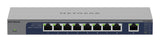 NETGEAR GS108MX-100EUS Unmanaged L2 Gigabit Ethernet (10/100/1000) Desktop/Wall-Mounting