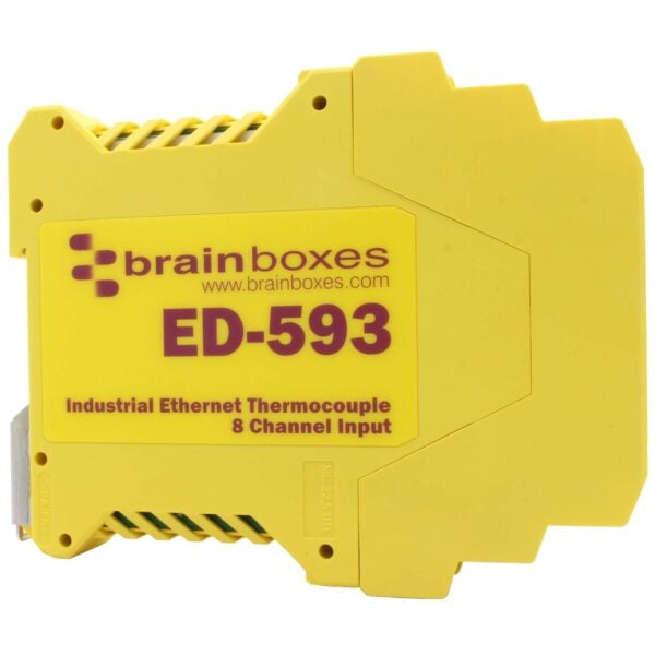 Brainboxes ED-593 network switch Unmanaged Fast Ethernet (10/100) Multicolour