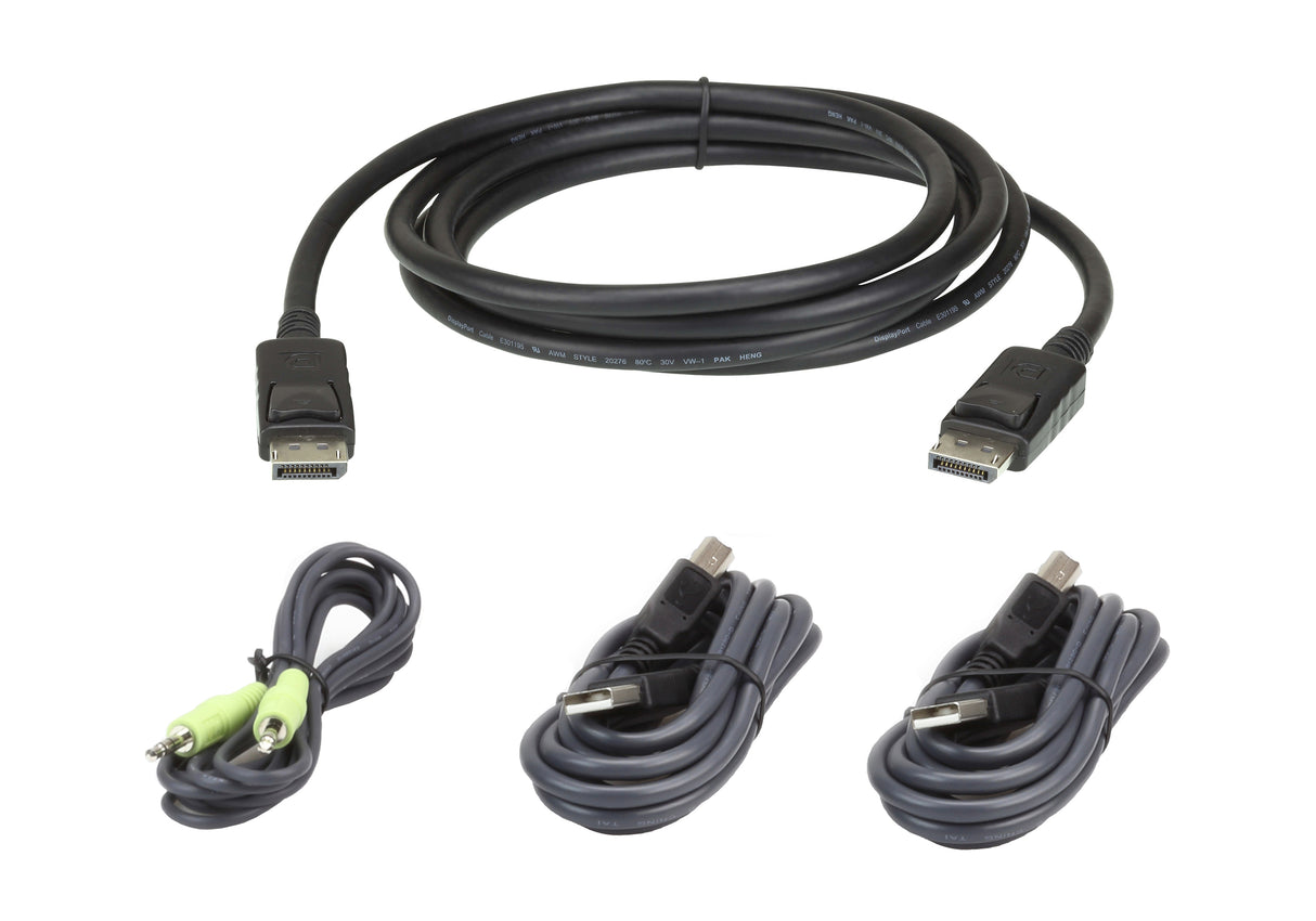 ATEN DisplayPort Secure KVM; 3M USB DisplayPort
