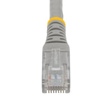 StarTech.com 50ft CAT6 Ethernet Cable - Gray CAT 6 Gigabit Ethernet Wire -250MHz 100W PoE RJ45 UTP Molded Network/Patch Cord w/Strain Relief/ Individually Tested