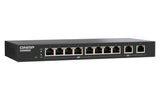 QNAP QSW-L2110-10T network switch Managed Desktop Black