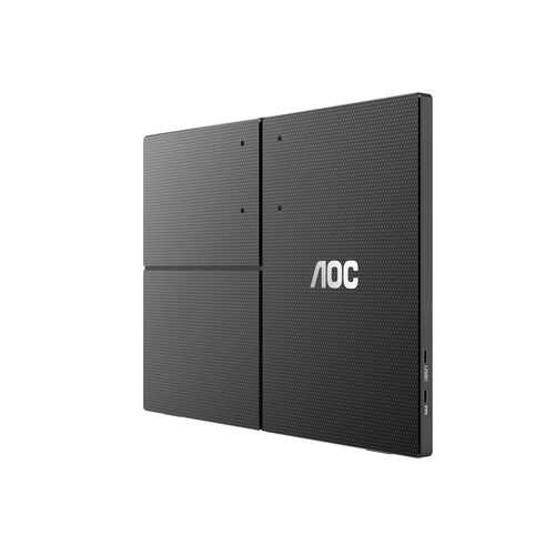 AOC 16T3E portable TV/monitor Portable monitor Black 39.6 cm (15.6") 1920 x 1080 pixels