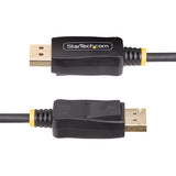 StarTech.com 10ft (3m) DisplayPort to HDMI Adapter Cable, 4K 60Hz with HDR, DP to HDMI 2.0b, Active Video Converter, DisplayPort Desktop to HDMI Monitor
