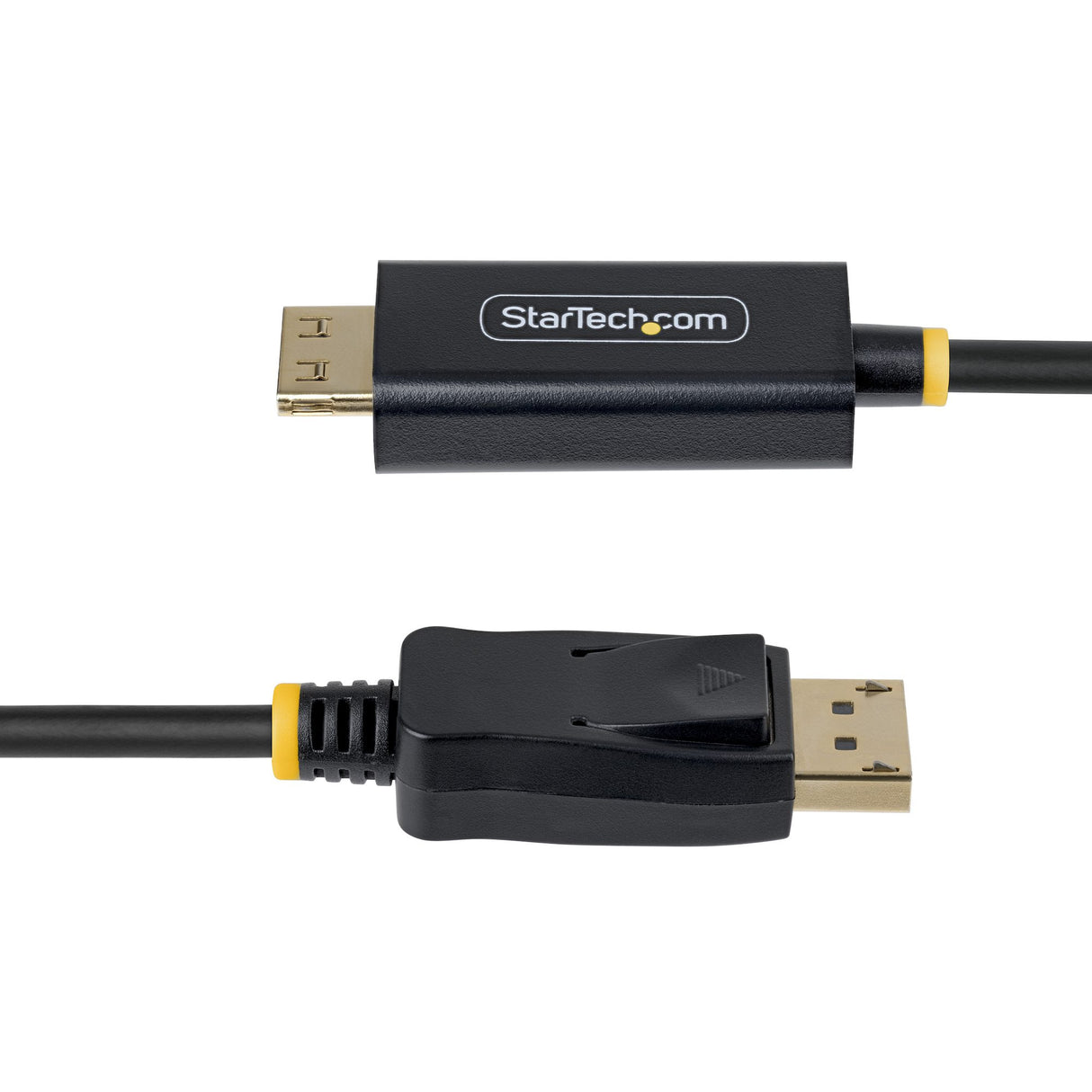 StarTech.com 1m DisplayPort to HDMI Adapter Cable with Gripping Connectors, 4K 60Hz, HDR, Uni-Directional DP to HDMI Video Converter, DP Desktop to HDMI Monitor