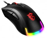 MSI CLUTCH GM50 RGB Optical FPS Gaming Mouse '7200 DPI Optical Sensor, 6 Programmable button, 3-Zone RGB, Ergonomic design, OMRON Switch with 20+ Million Clicks, RGB Mystic Light'