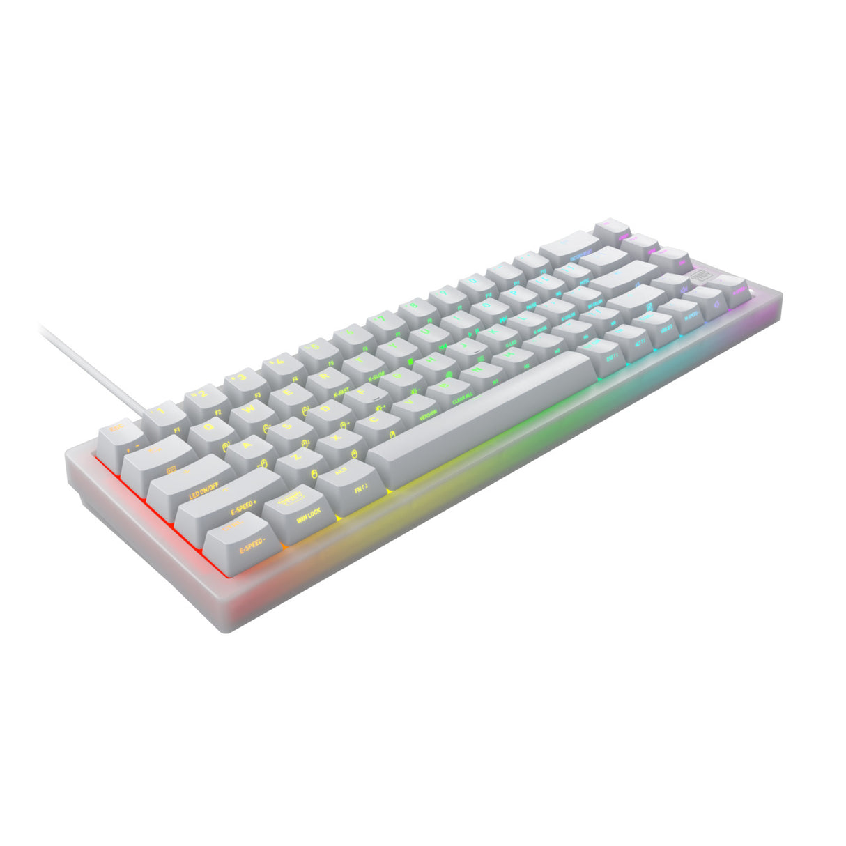 CHERRY K5V2 Compact keyboard Gaming USB QWERTY English White
