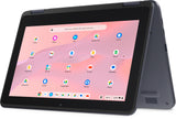 DELL Chromebook CC11260 2-in-1 Intel® N N150 Hybrid (2-in-1) 29.5 cm (11.6") Touchscreen HD 8 GB LPDDR5-SDRAM 64 GB eMMC Wi-Fi 6E (802.11ax) ChromeOS US English Grey