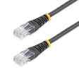 StarTech.com Cat5e Patch Cable with Molded RJ45 Connectors - 1 ft. - Black