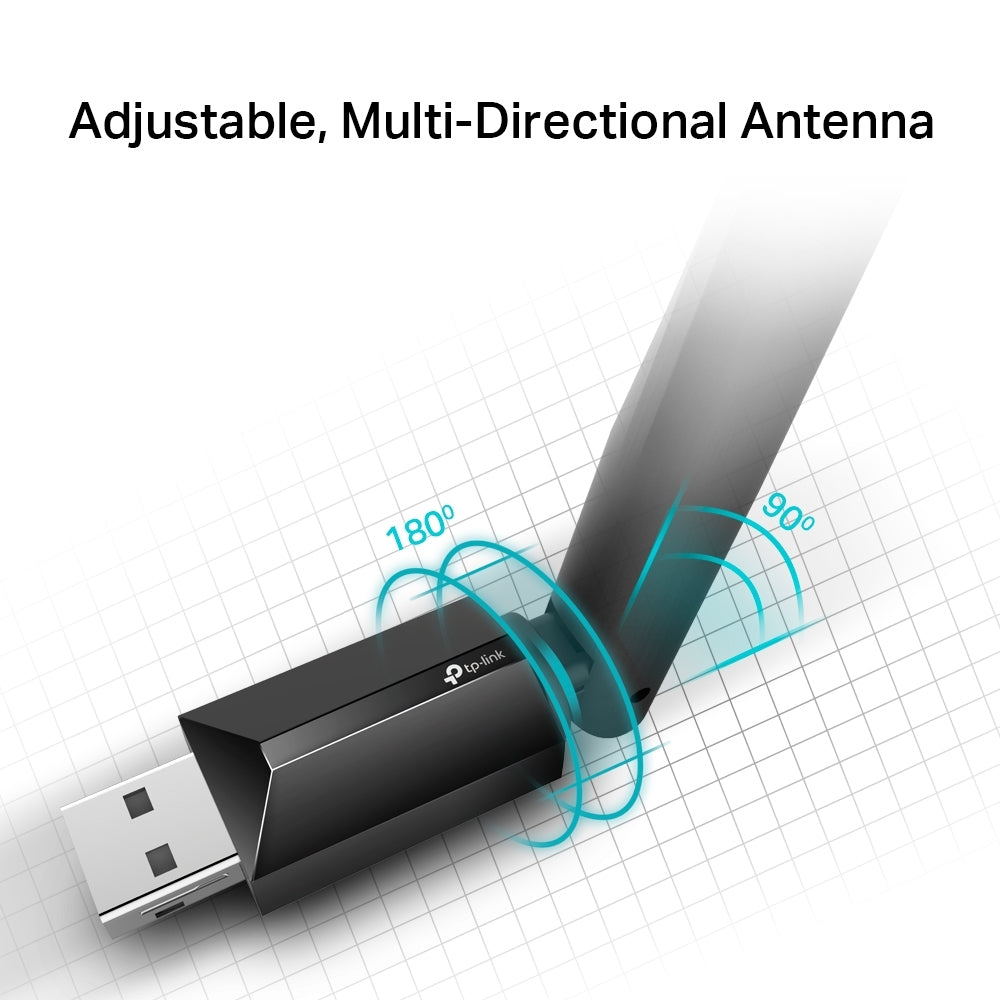 TP-Link AC600 High Gain Wireless Dual Band USB WiFi Adapter