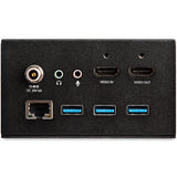 StarTech.com Laptop Docking Module for Conference Table Connectivity Box
