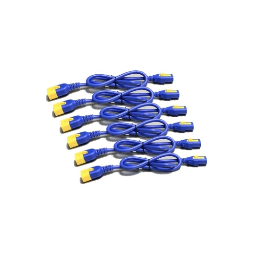 APC AP8702S-NAX590 power cable Blue 0.6 m C13 coupler C14 coupler
