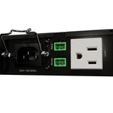 Middle Atlantic PDX-915R power distribution unit (PDU) 9 AC outlet(s) 1U Black, White