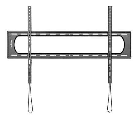 Manhattan Wall Mount for TV & Monitors (Fixed Low Profile), For screens: 60" to 120", VESA compatibility: all between 50x50 to 900x600mm - check the dimensions of the four mounting holes on back of screen to ensure it fits, Max 120kg, Black, LFD...