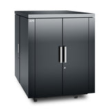 APC AR4018X431 rack cabinet 18U Freestanding rack Black