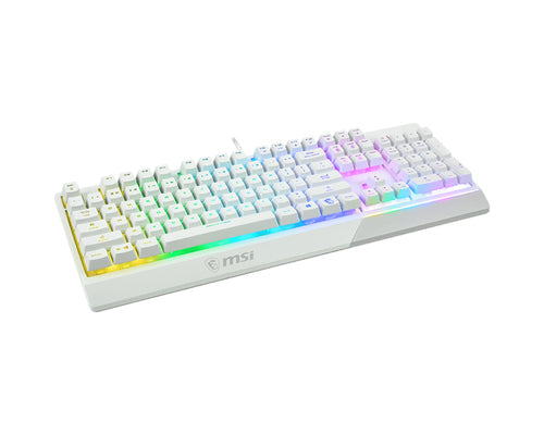 MSI VIGOR GK30 keyboard Gaming USB White