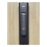 APC NetShelter CX, High security handle adaptor Kit, for door mounting, Black, 300H x 69W x 35D mm