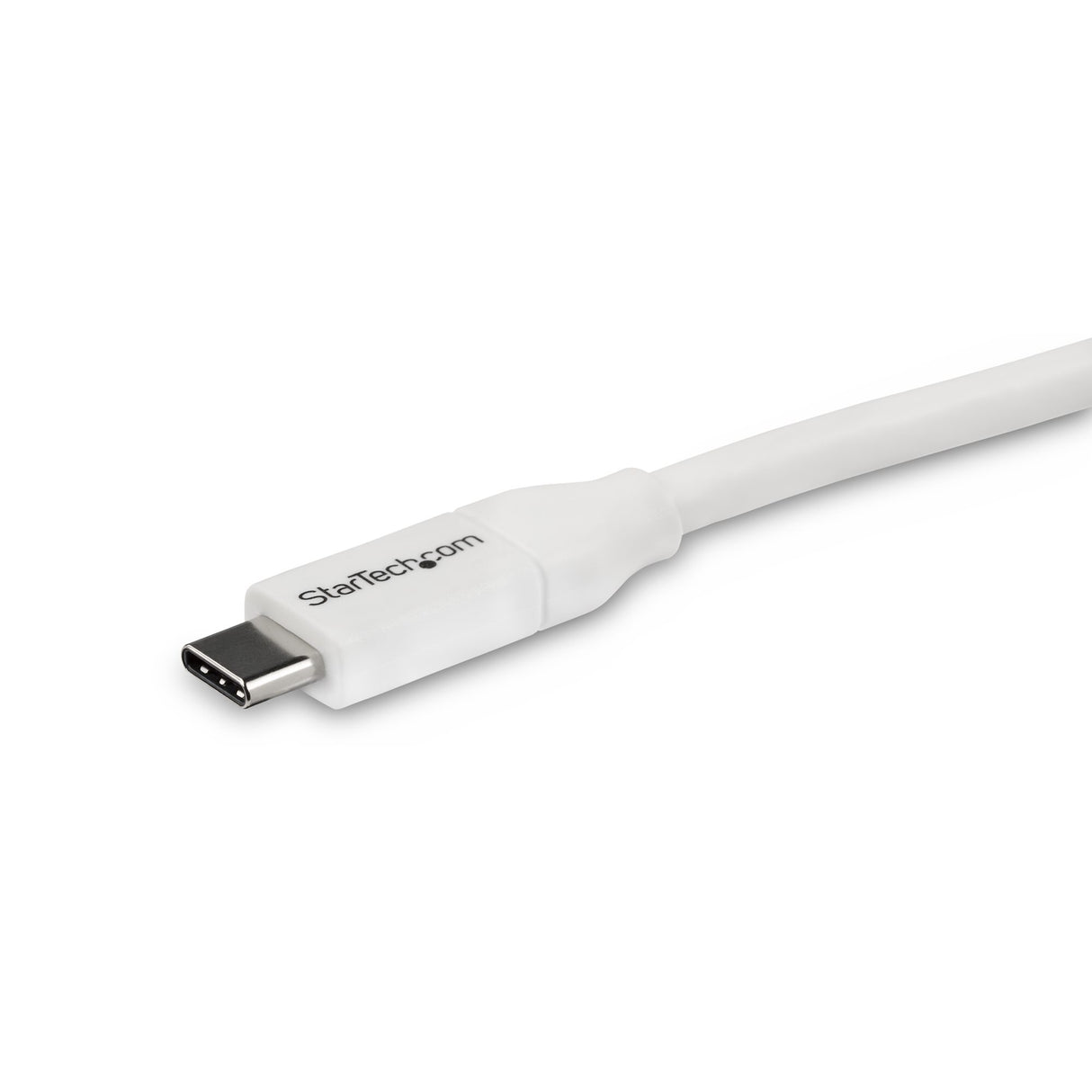 StarTech.com 13ft (4m) USB-C Fast Charging Cable, Charge & Sync, 100W (5A) PD, USB 2.0, USB-IF Certified - White USB C Charging Cord