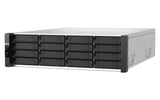 QNAP ES1686dc R2 NAS Rack (3U) Intel® Xeon® D D-2123IT 32 GB DDR4 0 TB QNAP QES Black, Grey