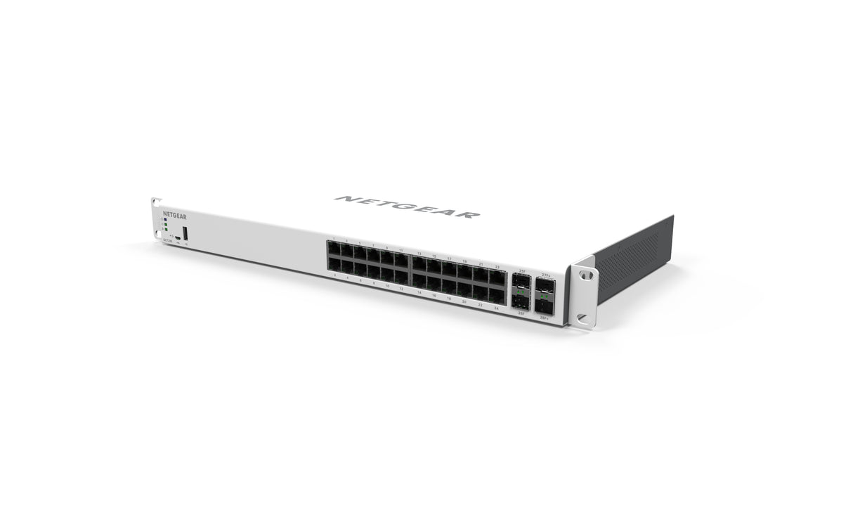 NETGEAR 28-Port PoE Gigabit Ethernet Smart Switch with Insight Cloud Management (GC728XP)