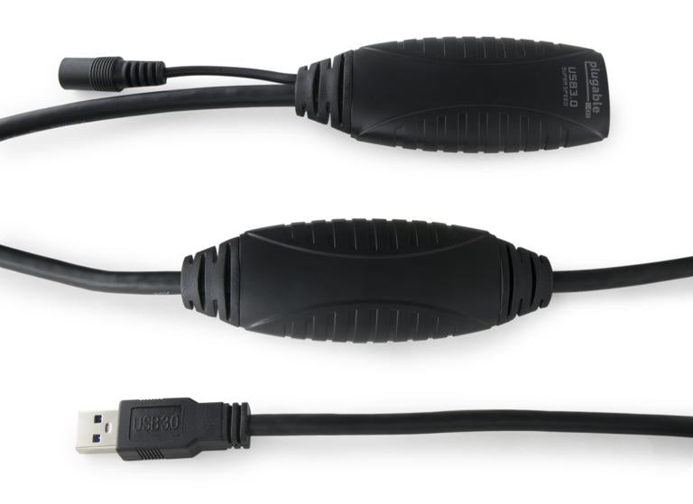 Plugable Technologies USB3-10M-D USB cable USB 3.2 Gen 1 (3.1 Gen 1) USB A Black