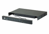ATEN 1U AV 16A 8 Outlet Switched Bank Metered PDU + Free Eco PDU Manager Software