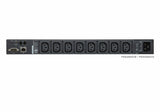 ATEN 1U AV 16A 8 Outlet Switched Bank Metered PDU + Free Eco PDU Manager Software