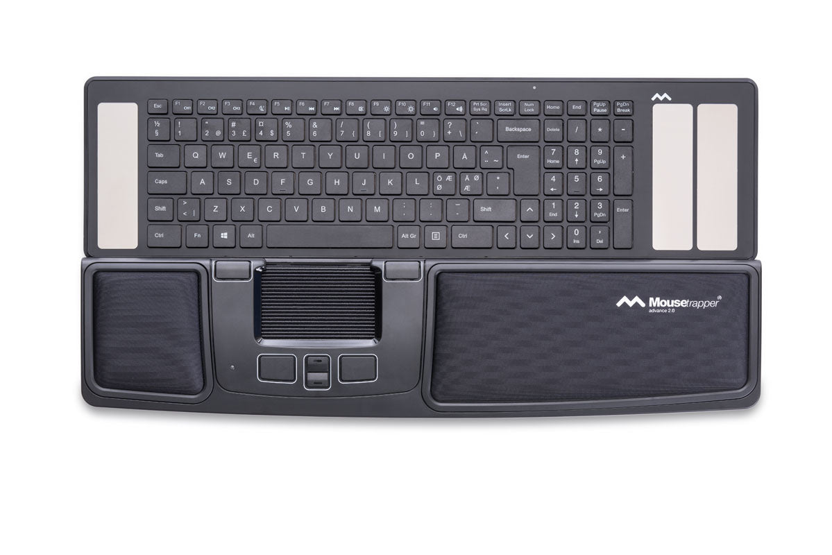 Mousetrapper Advance 2.0 Mouse Black/White USB-A