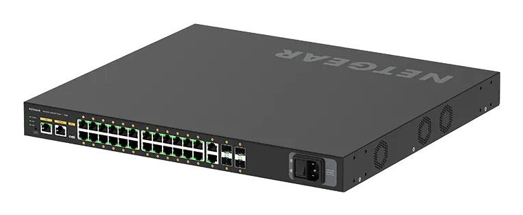 NETGEAR GSM4230PX Managed L2/L3 Gigabit Ethernet (10/100/1000) Power over Ethernet (PoE) 1U Black
