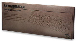 Manhattan 155113 keyboard USB Black