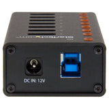 StarTech.com 7-Port USB 3.0 Hub (5Gbps) - Desktop or Wall-Mountable Metal Enclosure