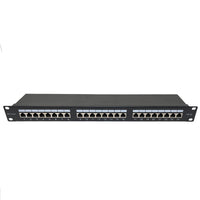 Primewired Patch Panel Cat6A 110 Type 24 Port Shielded 1U
