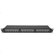 Primewired Patch Panel Cat6A 110 Type 24  Port Shielded 1U