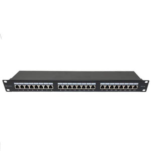 Primewired Patch Panel Cat6A 110 Type 24  Port Shielded 1U