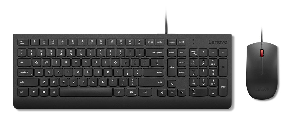 Lenovo 4X31R64411 keyboard Mouse included Universal USB French, Canadian Black