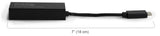 Plugable Technologies USB C to Ethernet Adapter, Fast and Reliable Thunderbolt or USB C to Gigabit Ethernet Adapter, Compatible with Windows, Mac, iPhone 15, ChromeOS, Dell XPS, Switch