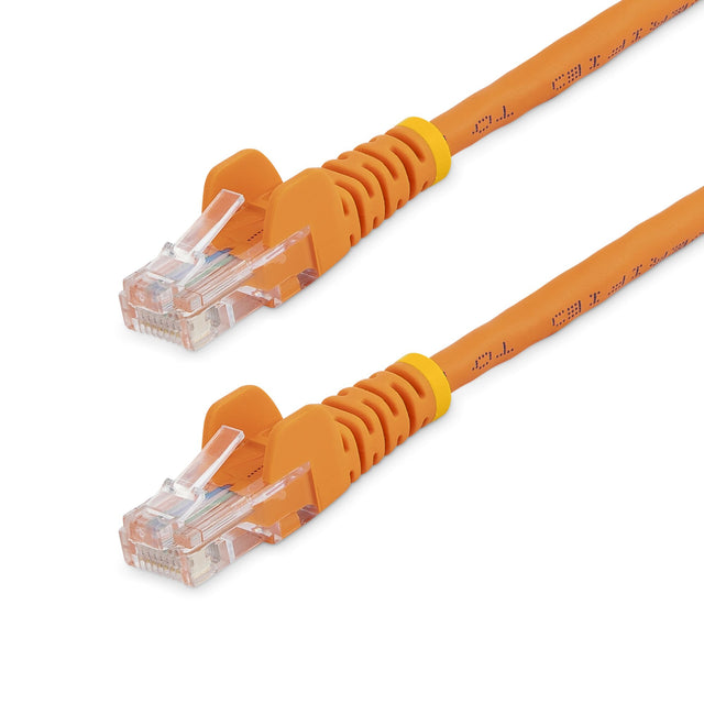 StarTech.com Cat5e Patch Cable with Snagless RJ45 Connectors - 6 ft, Orange