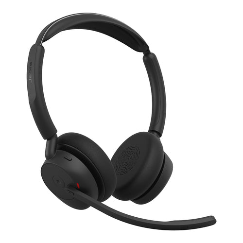 Jabra Evolve3 45 MS - USB-C with Dongle - Stereo (Charging Stand)