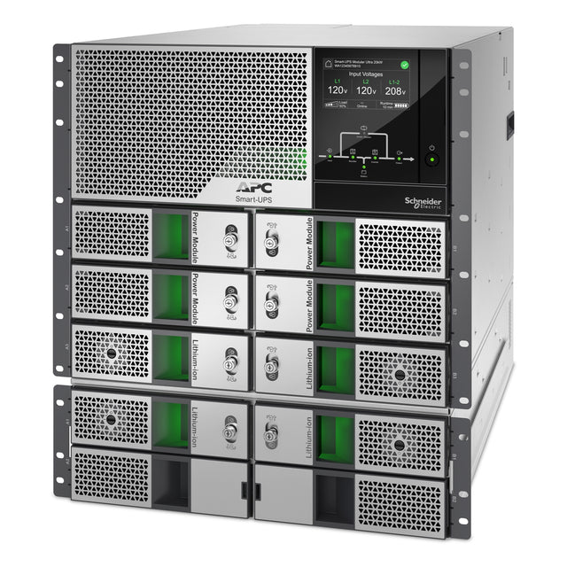 APC SRYL20K20RMXLT uninterruptible power supply (UPS) Double-conversion (Online) 20 kVA 20000 W