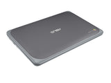 ASUS Chromebook C202SA-Q1-CB laptop Intel® Celeron® N3060 29.5 cm (11.6") HD 4 GB LPDDR3-SDRAM 16 GB eMMC Wi-Fi 5 (802.11ac) ChromeOS Blue, White