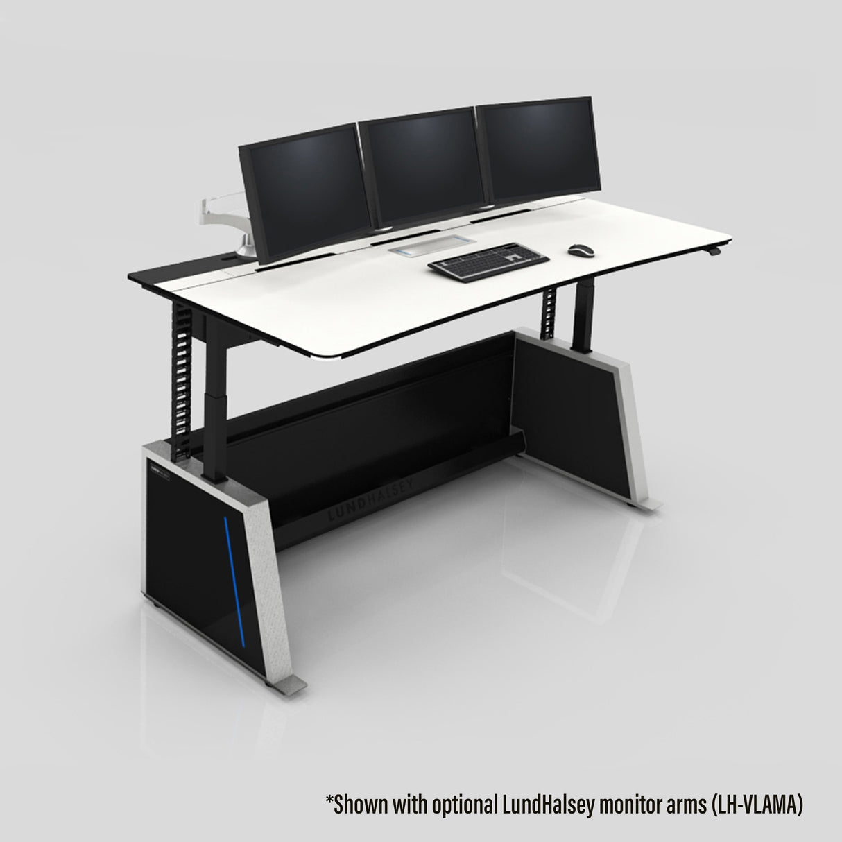 Middle Atlantic Visionline AIR 24/7 Height Adjustable Console, Large, 83 Inches Wide