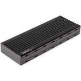 StarTech.com USB-C 10Gbps to M.2 NVMe SSD Enclosure - Portable External M.2 NGFF PCIe Aluminum Case - 1GB/s Read/Write - Supports 2230, 2242, 2260, 2280 - TB3 Compatible - Mac & PC - TAA