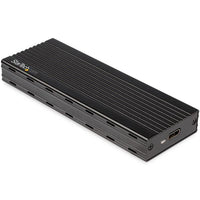 StarTech.com USB-C 10Gbps to M.2 NVMe SSD Enclosure - Portable External M.2 NGFF PCIe Aluminum Case - 1GB/s Read/Write - Supports 2230, 2242, 2260, 2280 - TB3 Compatible - Mac & PC - TAA