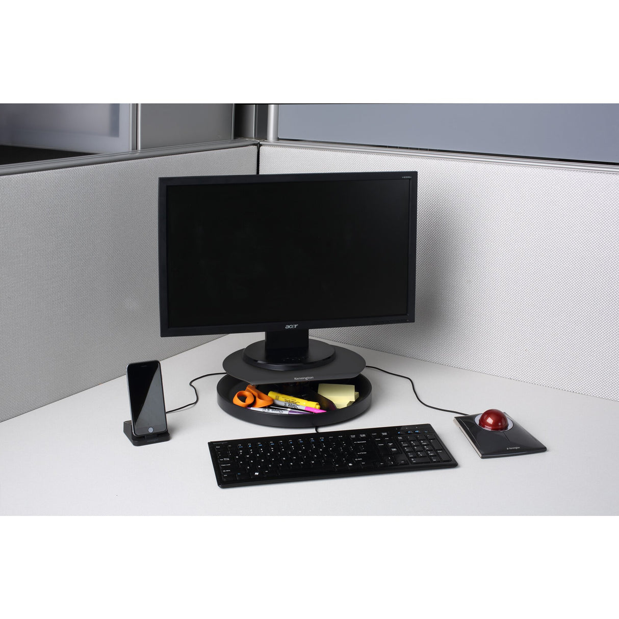 Kensington SmartFit Spin2 Monitor Stand - Black