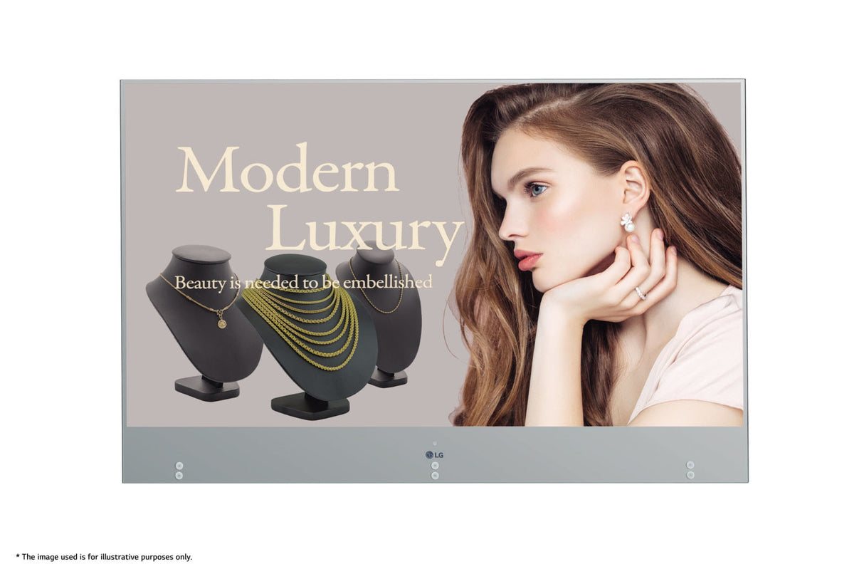 LG 55EW5F-A Signage Display Digital signage flat panel 139.7 cm (55") OLED 400 cd/m² Full HD Silver