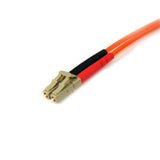 StarTech.com 10m Fiber Optic Cable - Multimode Duplex 50/125 - LSZH Fiber Jumper Cord - LC/LC