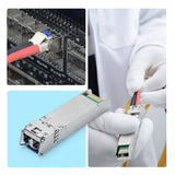 StarTech.com Version of Cisco SFP-10G-SR-S SFP+ Module, Industrial Temperature Range, 10Gbps, Multi Mode Fiber (MMF), 300m [984ft], LC Transceiver, 850nm